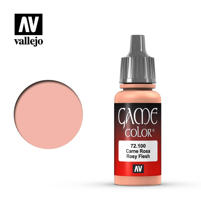 Vallejo 72100 Game Colour Rosy Flesh 17 ml Acrylic Paint