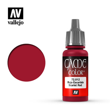 Vallejo 72012 Game Colour Scar Red 17 ml Acrylic Paint