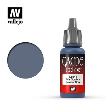 Vallejo 72048 Game Colour Sombre Grey 17 ml Acrylic Paint