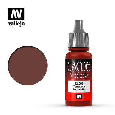 Vallejo 72065 Game Colour Terracotta 17 ml Acrylic Paint