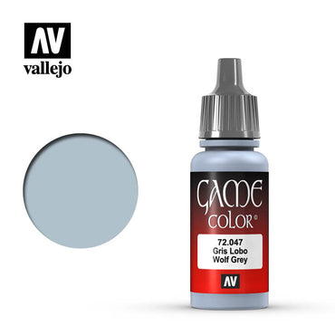 Vallejo 72047 Game Colour Wolf Grey 17 ml Acrylic Paint