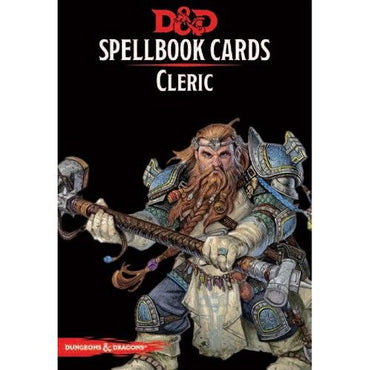 D&D Spellbook Cards Cleric Deck (149 Cards) Revised 2017 Edition