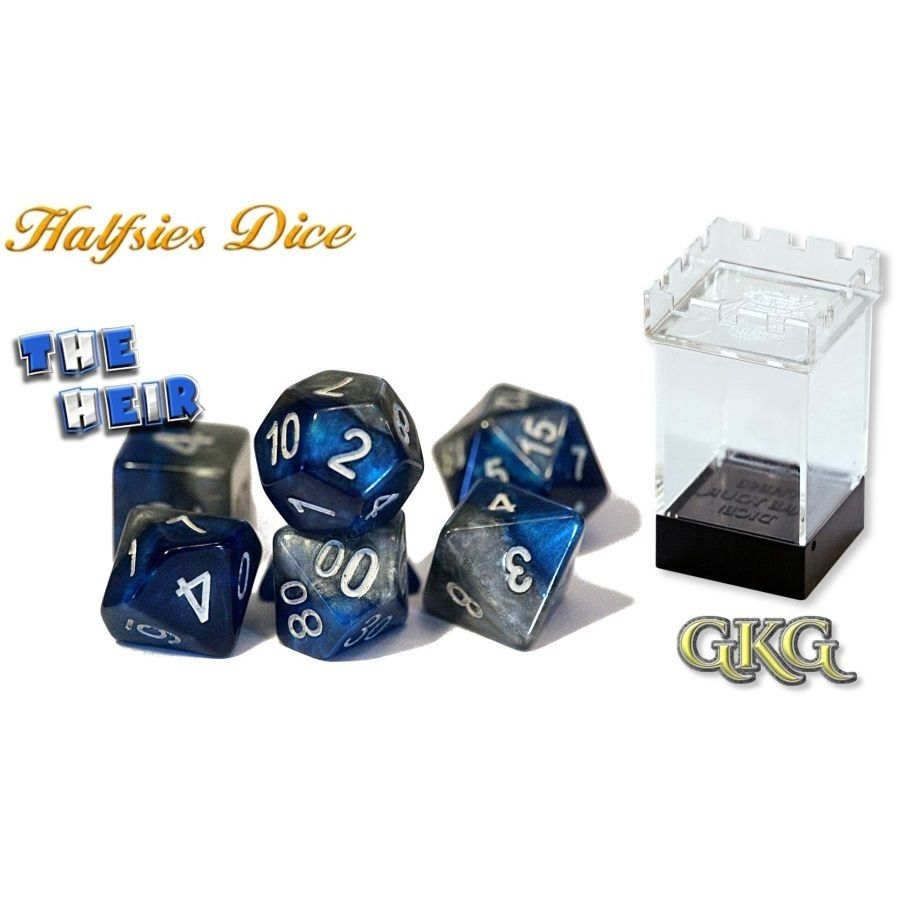 Halfsies Dice: The Heirt 7 Die Set