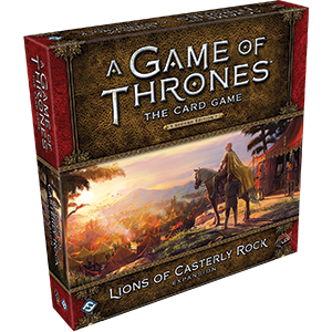 A Game Of Thrones The Card Game Lions Of Casterly Rock Expansion