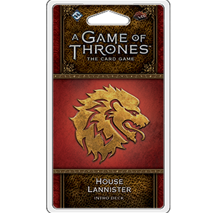 A Game of Thrones The Card Game House Lannister Intro Deck