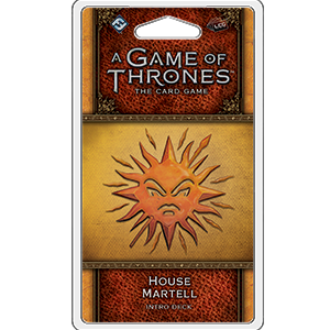 A Game of Thrones The Card Game House Martell Intro Deck