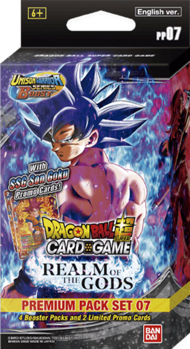 Dragon Ball Super Card Game Realm of the Gods Premium Pack