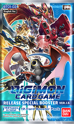 Digimon Card Game Series 01 Special Booster Pack Version 1.5
