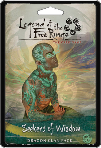 Legend of the Five Rings The Card Game Seekers of Wisdom Dragon Clan Pack