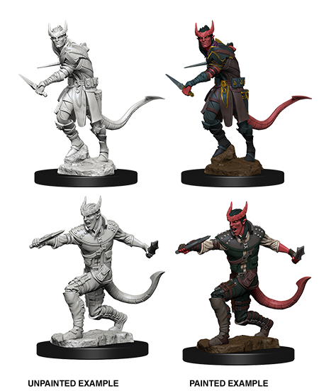 D&D Nolzur's Marvelous Miniatures: Tiefling Male Rogue