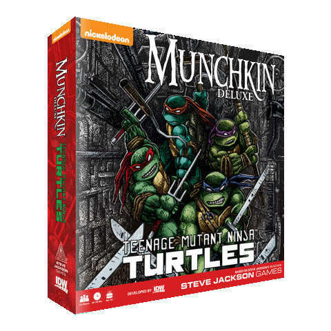 Munchkin Teenage Mutant Ninja Turtles Deluxe Kickstarter Edition