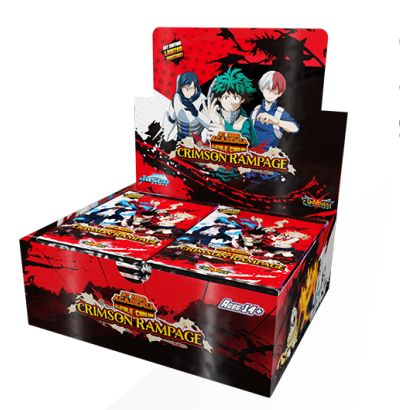 My Hero Academia Collectible Card Game Crimson Rampage Booster Box