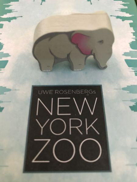 New York Zoo with Promo Elephant