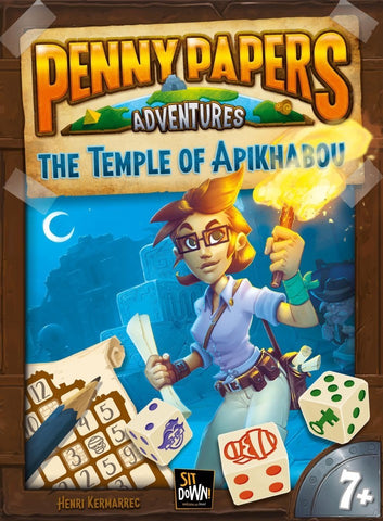 Penny Papers Adventures the Temple of Apikhabou