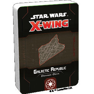 Star Wars X-Wing 2nd Edition Galactic Republic Damage Deck Expansion