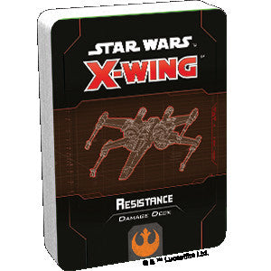 Star Wars X-Wing 2nd Edition Resistance Damage Deck Expansion