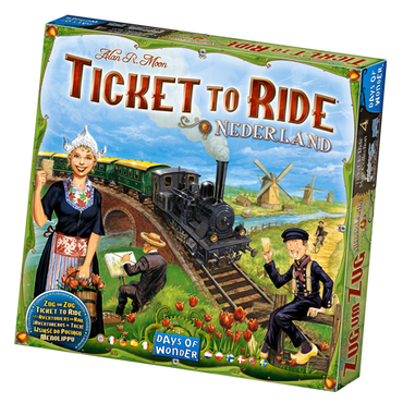 Ticket to Ride Map Collection 4 Nederland
