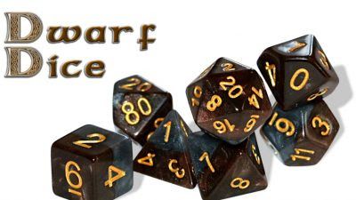 Halfsies Dice: Dwarf 7 Die Set