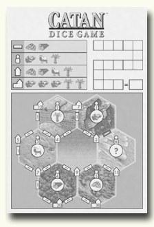 CATAN Dice Game