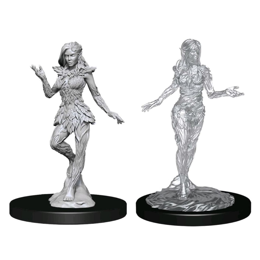 Pathfinder Deepcuts Unpainted Miniatures Nymph & Dryad