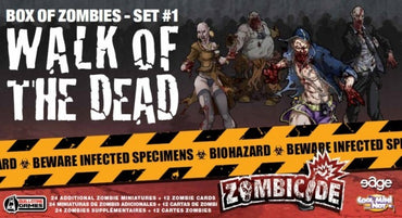 Zombicide: Walk of the Dead Box of Zombies Set 1 (Shrink Wrap off)